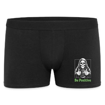 Be Positive Grim Reaper - Men's Boxer Shorts - black - Front