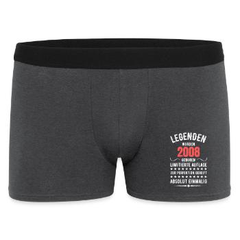 Édition Limitée 2007 18ème Cadeau d’Anniversaire - Boxer Homme - charbon - Devant