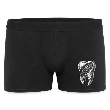 Zahnwerk - Men's Boxer Shorts - black - Front