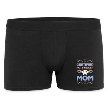 Certification maman Rottweiler - Boxer Homme - noir - Devant
