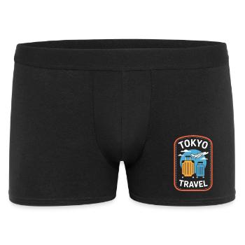 Tokyo Japan Travel Travel Motif - Men's Boxer Shorts - black - Front