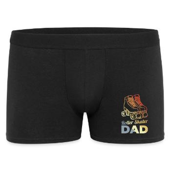 Père du roller - Boxer Homme - noir - Devant