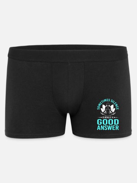 Zen Meditation Buddhism Buddhist Buddha Chakra - Men's Boxer Shorts - black