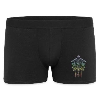 cuckoo clock - Men's Boxer Shorts - black - Front
