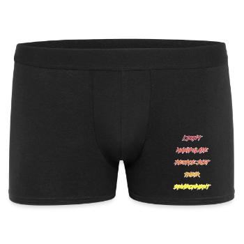 Verhaltenstherapie Therapie Verhalten - Männer Boxer Shorts - Schwarz - Vorne
