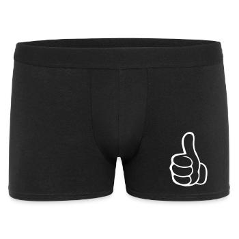 like hand - Men's Boxer Shorts - black - Front