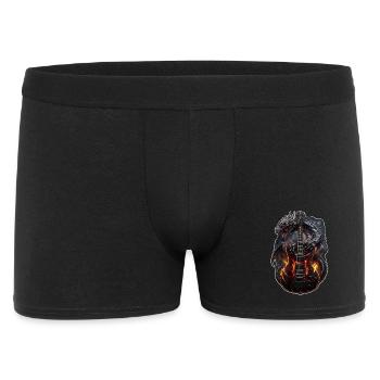Dragon Rock – Burning Guitar - Men's Boxer Shorts - black - Front