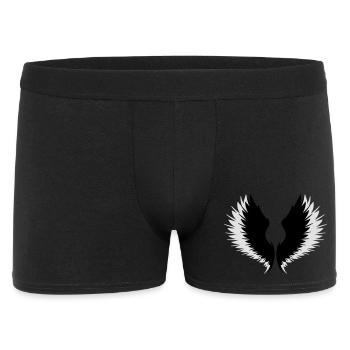 Wings with shadow - Men's Boxer Shorts - black - Front