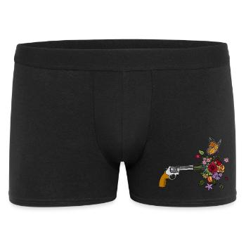 Le revolver de la paix - Boxer Homme - noir - Devant