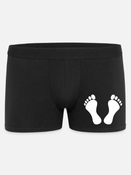 feet - Men's Boxer Shorts - black