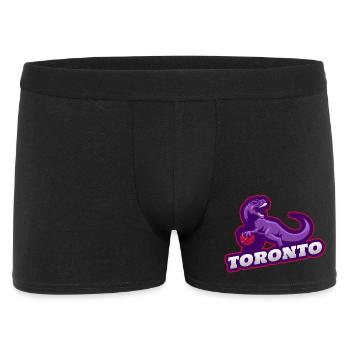 Maillot streetwear pour fans de basketball des Toronto Dino - Boxer Homme - noir - Devant