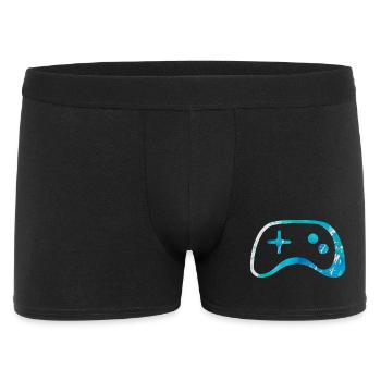 controler gamer game nerd Videospiel Ninten do - Männer Boxer Shorts - Schwarz - Vorne