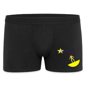 Herausragendes Schießen - Männer Boxer Shorts - Schwarz - Vorne
