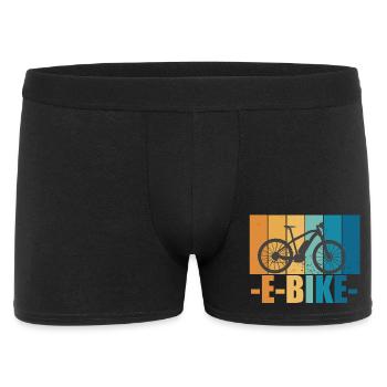 E-Bike Bike Vintage E Bike Battery Gift - Men's Boxer Shorts - black - Front