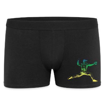 Lanceur de baseball - Boxer Homme - noir - Devant