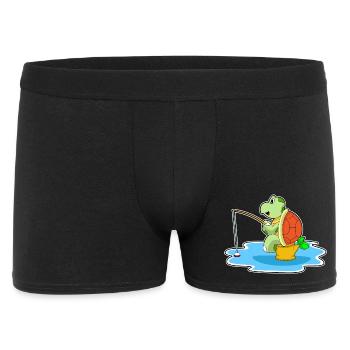 Canne à pêche Pêcheur Tortue Canne à pêche - Boxer Homme - noir - Devant