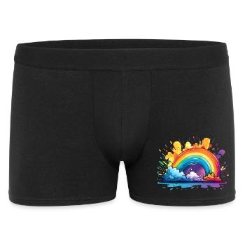 Your Rainbow - Men's Boxer Shorts - black - Front