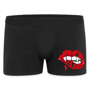 Lèvre de vampire - Boxer Homme - noir - Devant
