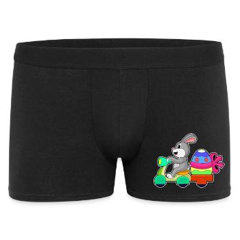 Service de livraison de Pâques Bunny - Boxer Homme - noir - Devant