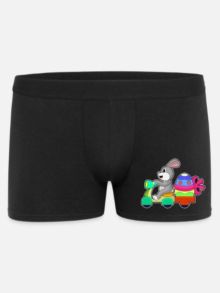 Bunny Easter Delivery Service - Men's Boxer Shorts - black