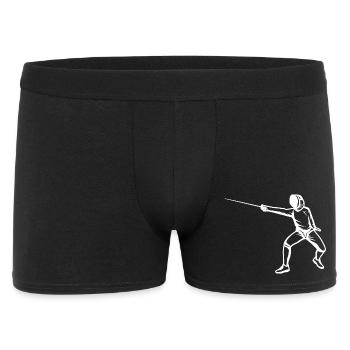 Fencer's Sketch - Men's Boxer Shorts - black - Front