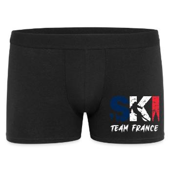 Ski Team France Emblem - Boxer Homme - noir - Devant