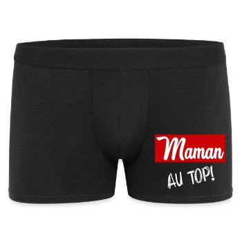 BONNE FÊTE MAMAN. MAMAN. FÊTE DES MÈRES - Boxer Homme - noir - Devant