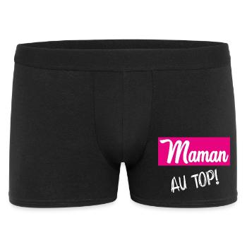BONNE FÊTE MAMAN. MAMAN - Boxer Homme - noir - Devant