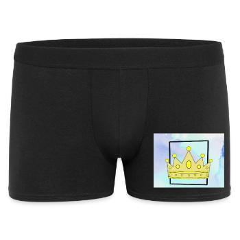 20240512 005821 1 - Männer Boxer Shorts - Schwarz - Vorne