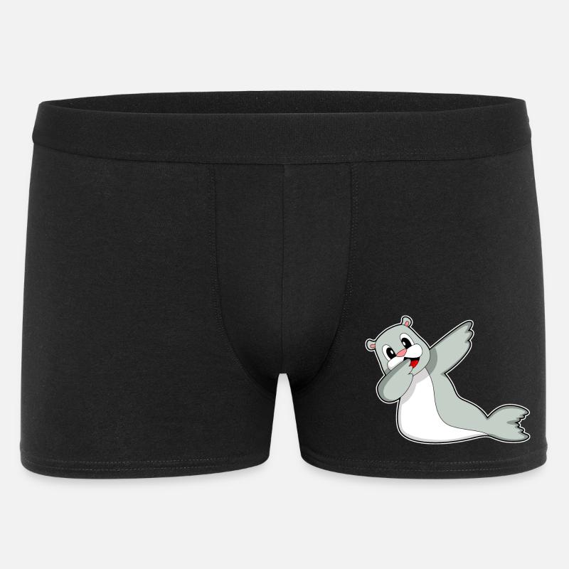 Danse hip-hop Seal - Boxer Homme - noir