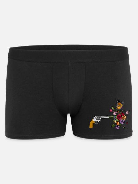 A gun for peace - Men's Boxer Shorts - black