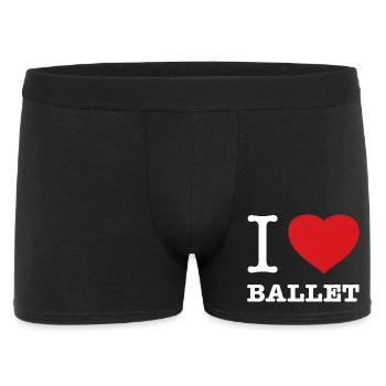 J’ADORE LA DANSE CLASSIQUE - Boxer Homme - noir - Devant