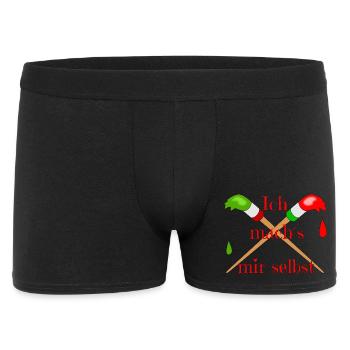 Maler Pinsel - Männer Boxer Shorts - Schwarz - Vorne