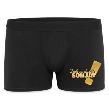 First name Sonja - Men's Boxer Shorts - black - Front