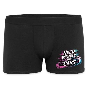 Need Money for Cars – Tuning & Car-Lifestyle - Men's Boxer Shorts - black - Front