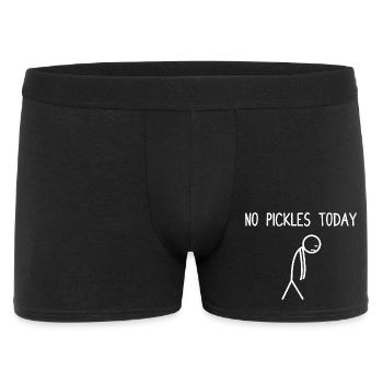 No pickles today Cucumber Pickle Cucumber Lovers - Men's Boxer Shorts - black - Front