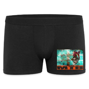MTB Bike - Men's Boxer Shorts - black - Front