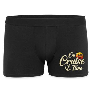 Vacances d’été en croisière Voyage de croisière - Boxer Homme - noir - Devant