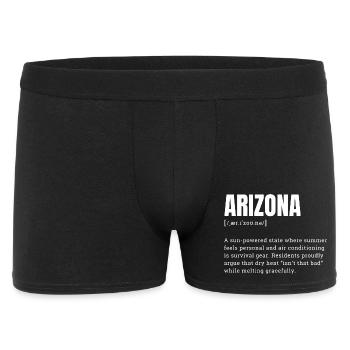 Arizona Solar Power Graph - Men's Boxer Shorts - black - Front