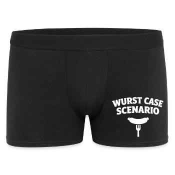 Sausage Case Scenario - Men's Boxer Shorts - black - Front