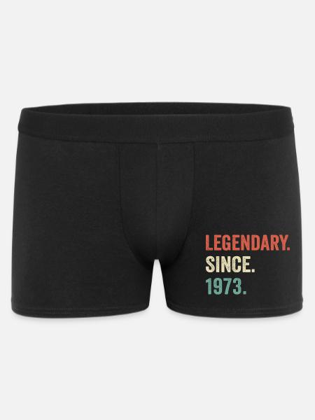 legendary since 1973 - Men's Boxer Shorts - black