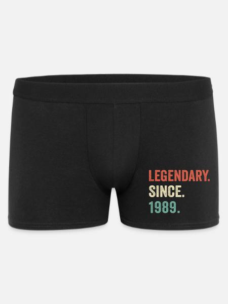 legendary since 1989 - Men's Boxer Shorts - black