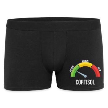 Cortisol Meter - Men's Boxer Shorts - black - Front