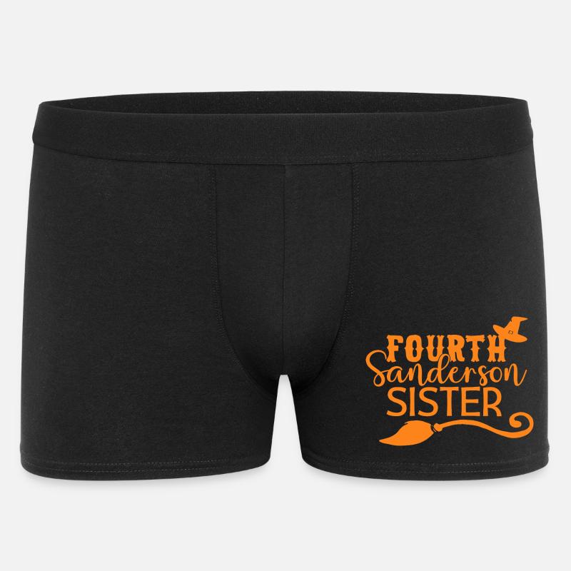 Vierte Hexenschwester Halloween - Männer Boxer Shorts - Schwarz