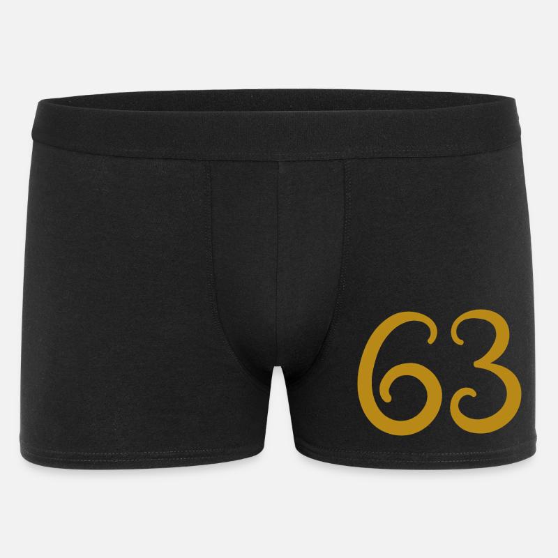 63 - Boxer Homme - noir