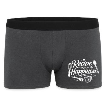 Recette du bonheur - Boxer Homme - charbon - Devant