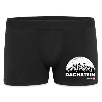 Dachstein Ramsau Österreich - Männer Boxer Shorts - Schwarz - Vorne
