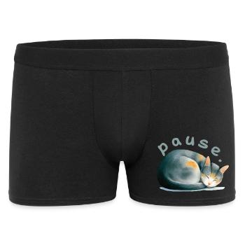 Pause - Men's Boxer Shorts - black - Front