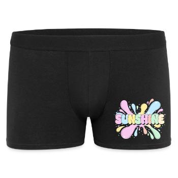 Sunshine Splash - Boxer Homme - noir - Devant