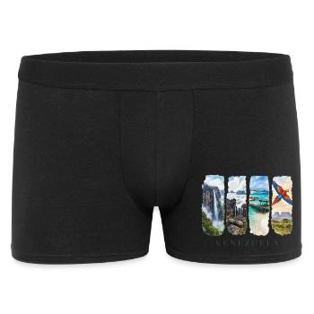 Venezuela Travel – South America Waterfall & Nature - Men's Boxer Shorts - black - Front